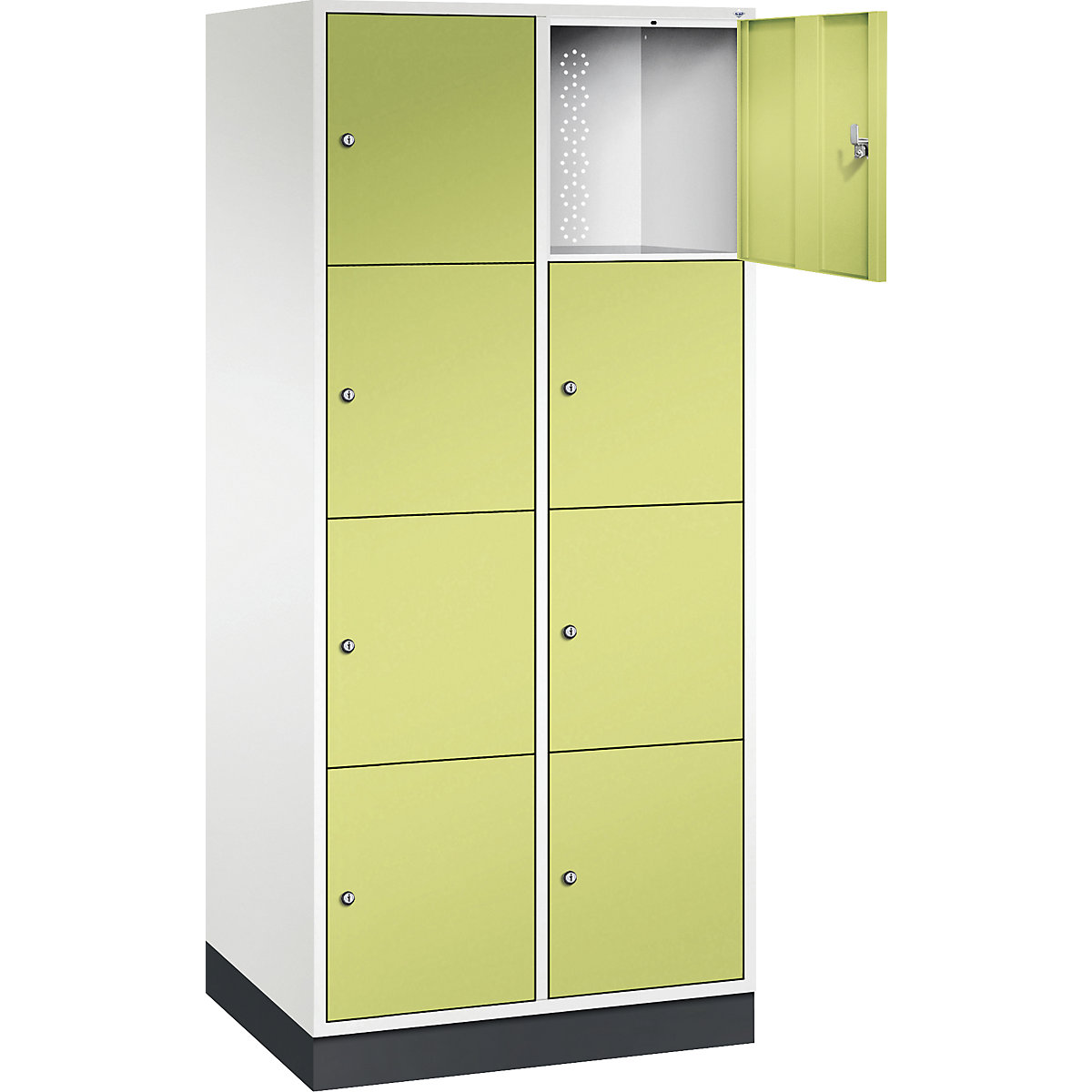 INTRO steel compartment locker, compartment height 435 mm – C+P (Product illustration 33)