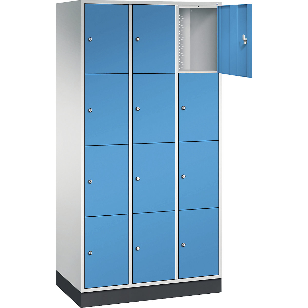 INTRO steel compartment locker, compartment height 435 mm – C+P (Product illustration 28)