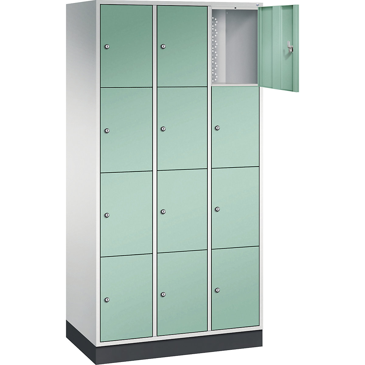 INTRO steel compartment locker, compartment height 435 mm – C+P (Product illustration 25)
