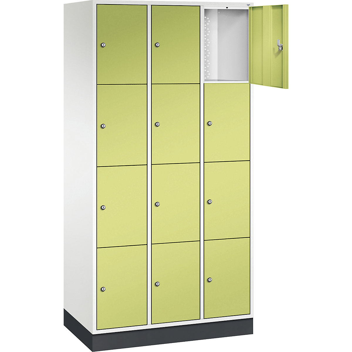 INTRO steel compartment locker, compartment height 435 mm – C+P (Product illustration 22)