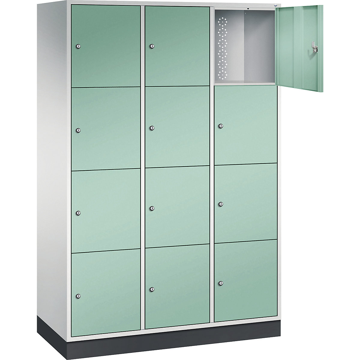 INTRO steel compartment locker, compartment height 435 mm – C+P (Product illustration 30)