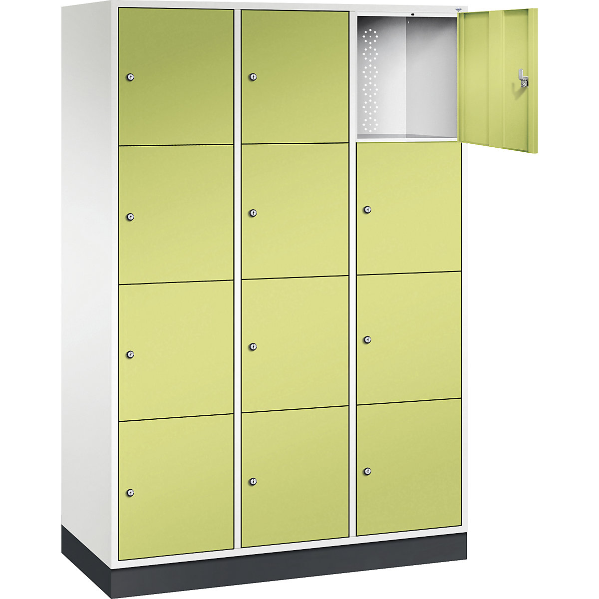 INTRO steel compartment locker, compartment height 435 mm – C+P (Product illustration 36)