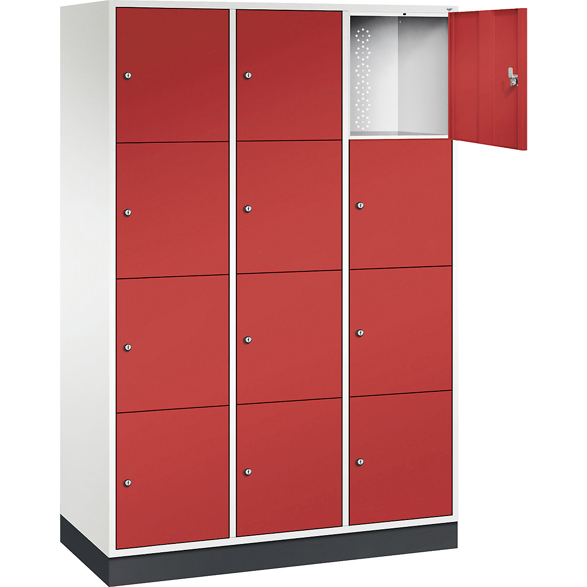 INTRO steel compartment locker, compartment height 435 mm – C+P (Product illustration 22)