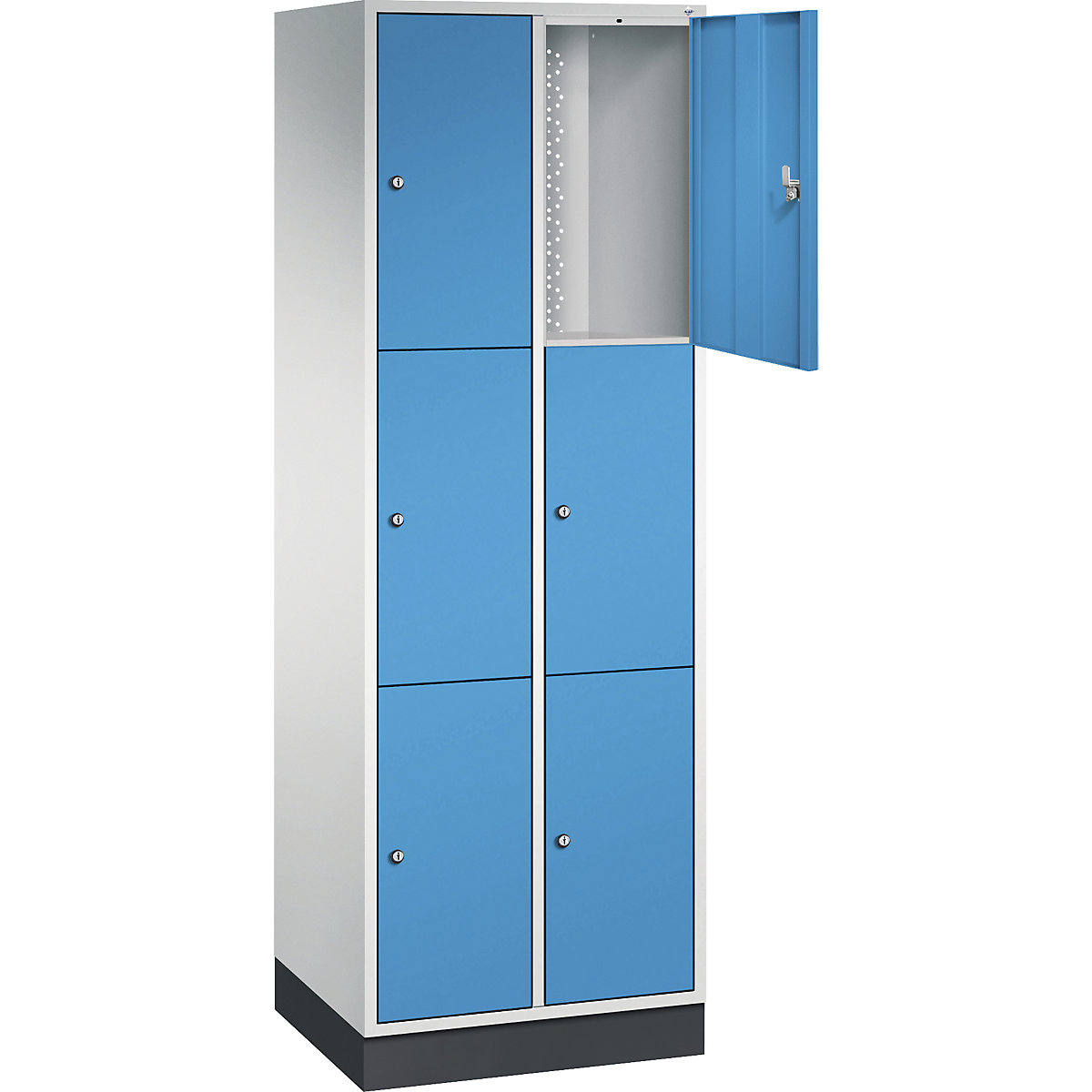 INTRO steel compartment locker, compartment height 580 mm – C+P (Product illustration 25)