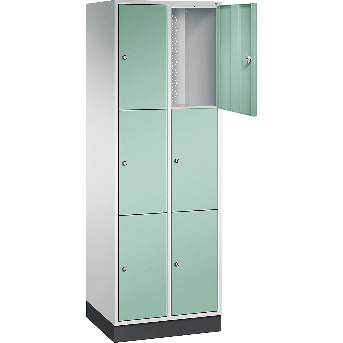 INTRO steel compartment locker, compartment height 580 mm – C+P (Product illustration 30)