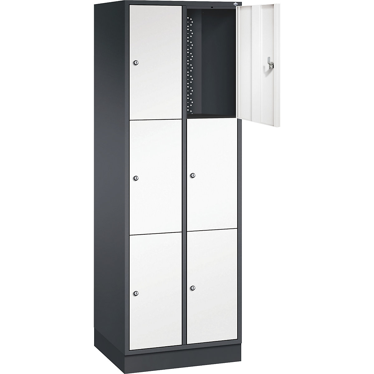 INTRO steel compartment locker, compartment height 580 mm – C+P (Product illustration 34)