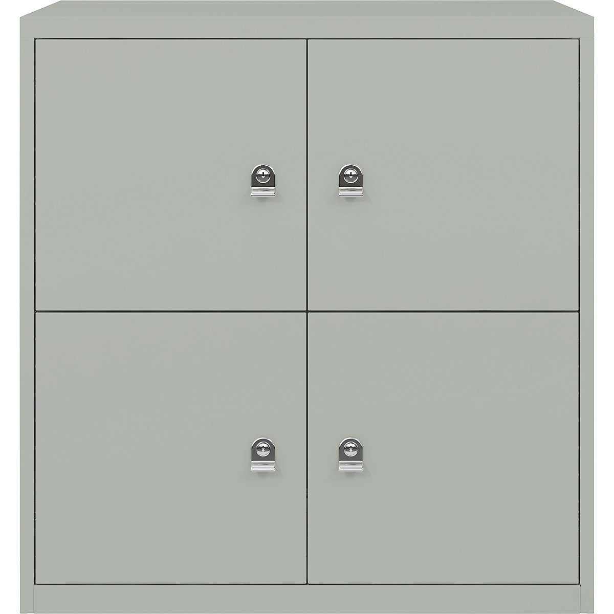 LateralFile™ lodge – BISLEY, with 4 lockable compartments, height 375 mm each, york