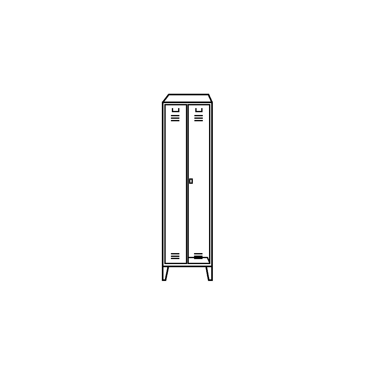 Steel cupboard – Wolf (Product illustration 5)-4