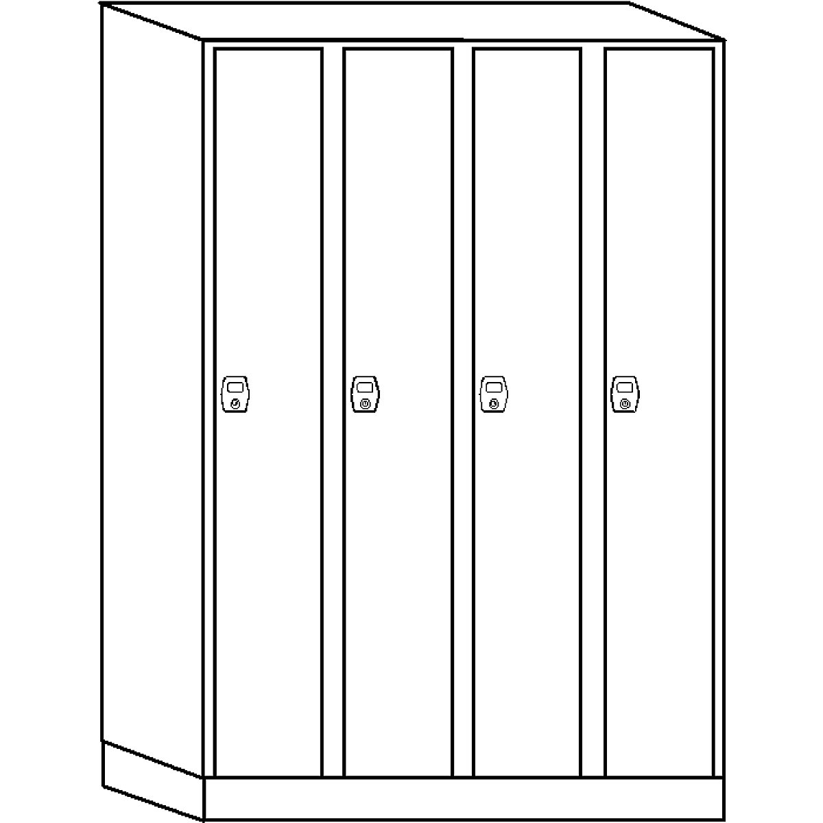 Stuttgart locker – Wolf (Product illustration 3)-2