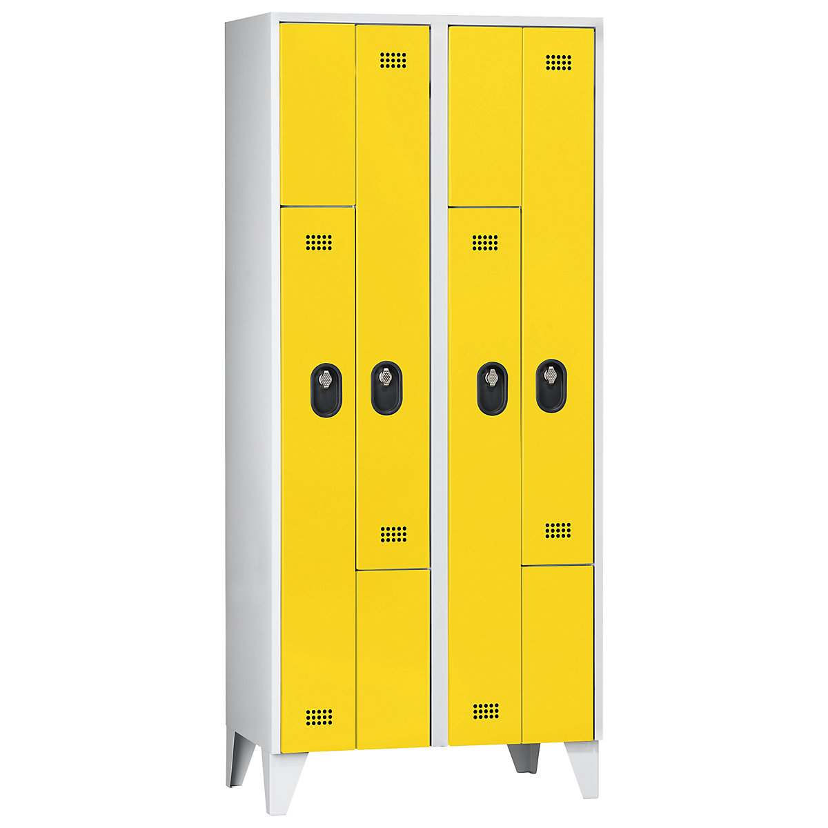 Z cloakroom cupboard, compartment height 820 mm – Wolf