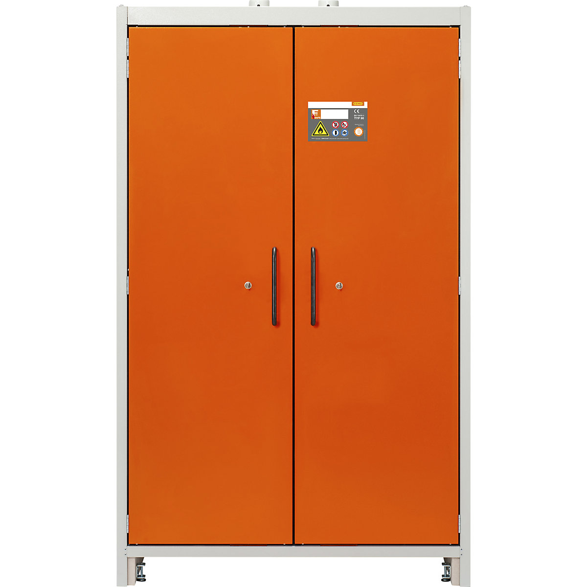 Feuerbeständiger Gefahrstoffschrank Typ 90 PROline CEMO (Produktabbildung 2)-1