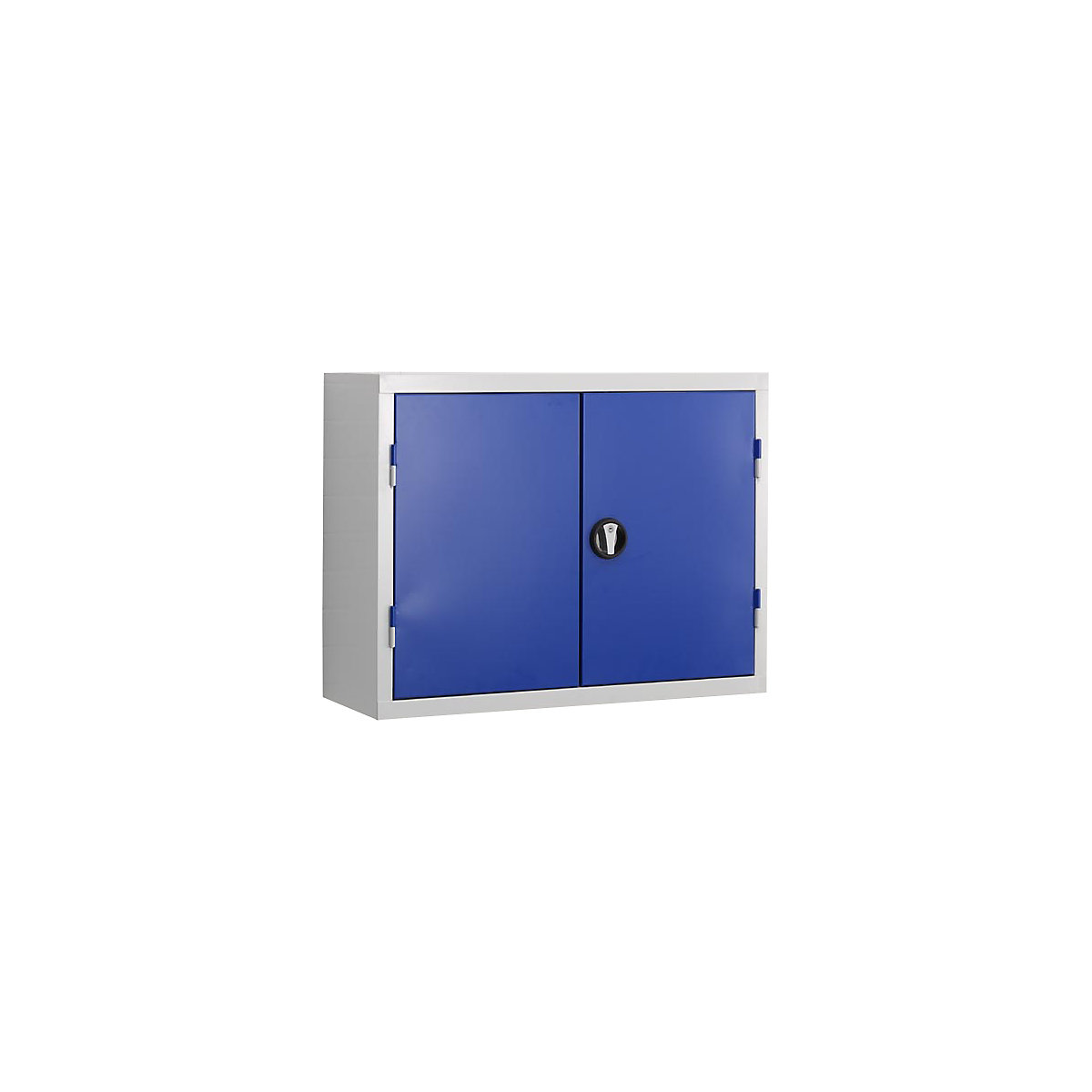 Hänge-Werkzeugschrank, Türinnenseite aus Lochplatten, enzianblau RAL 5010-12