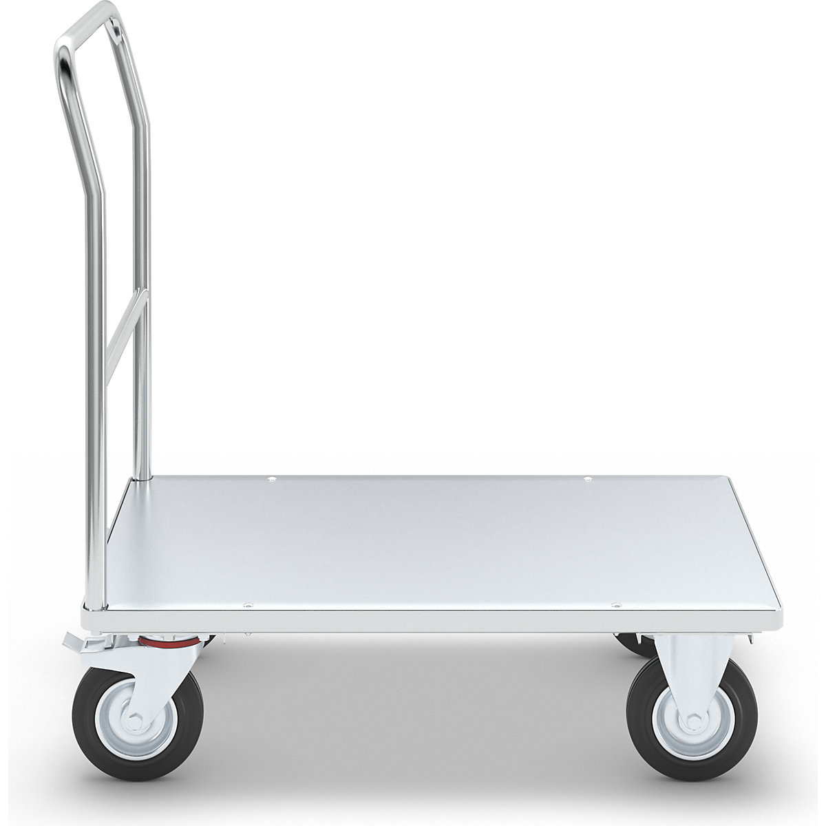 Wózek platformowy, ocynkowany – eurokraft pro (Zdjęcie produktu 2)-1