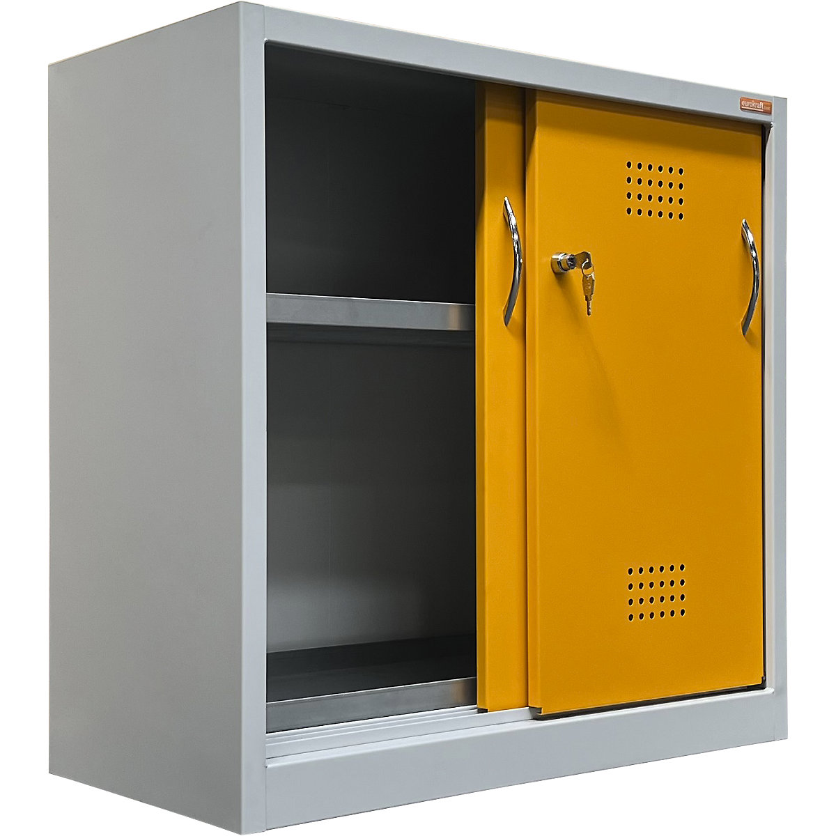 Environmental cupboard with sliding doors – eurokraft basic (Product illustration 7)-6