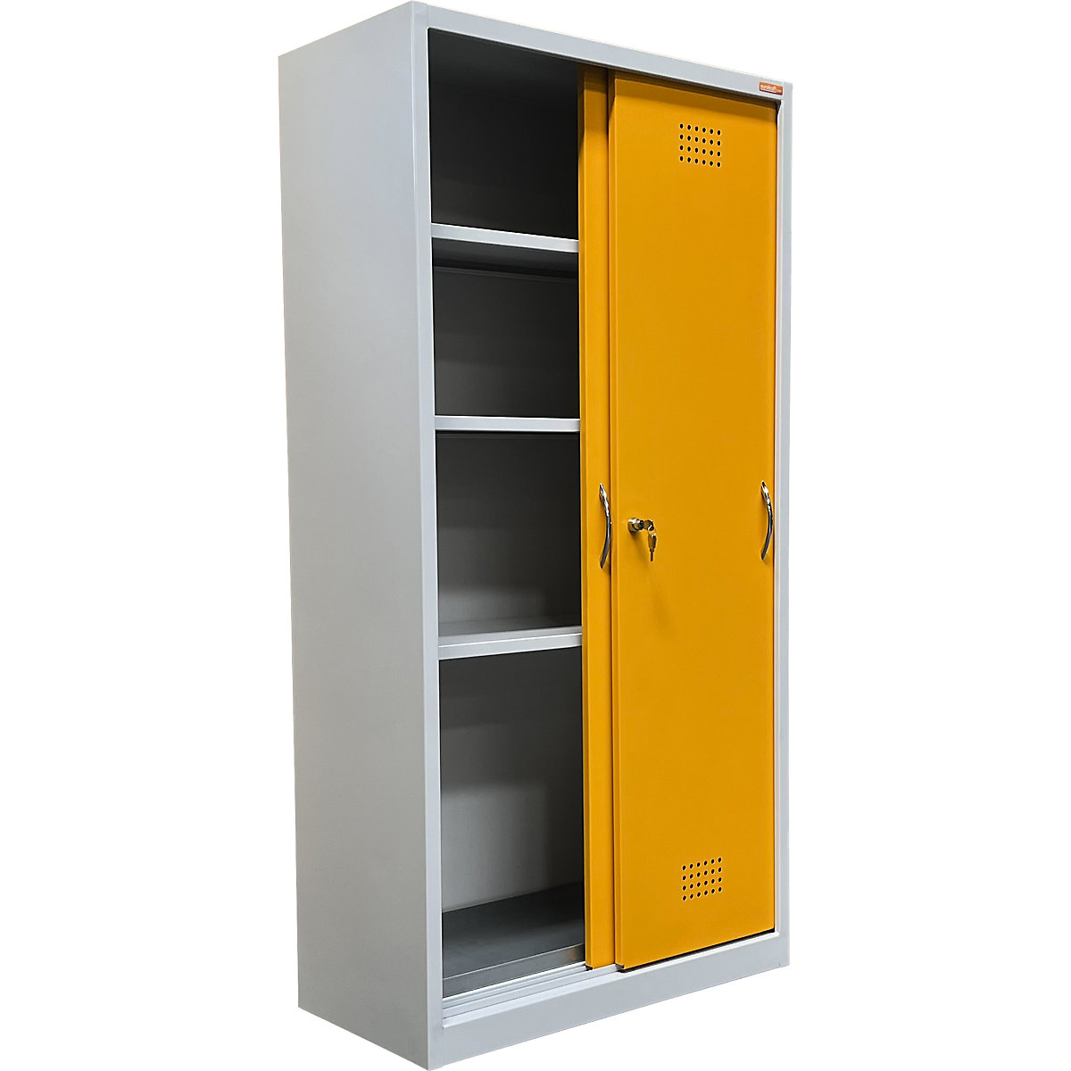 Environmental cupboard with sliding doors – eurokraft basic (Product illustration 5)-4