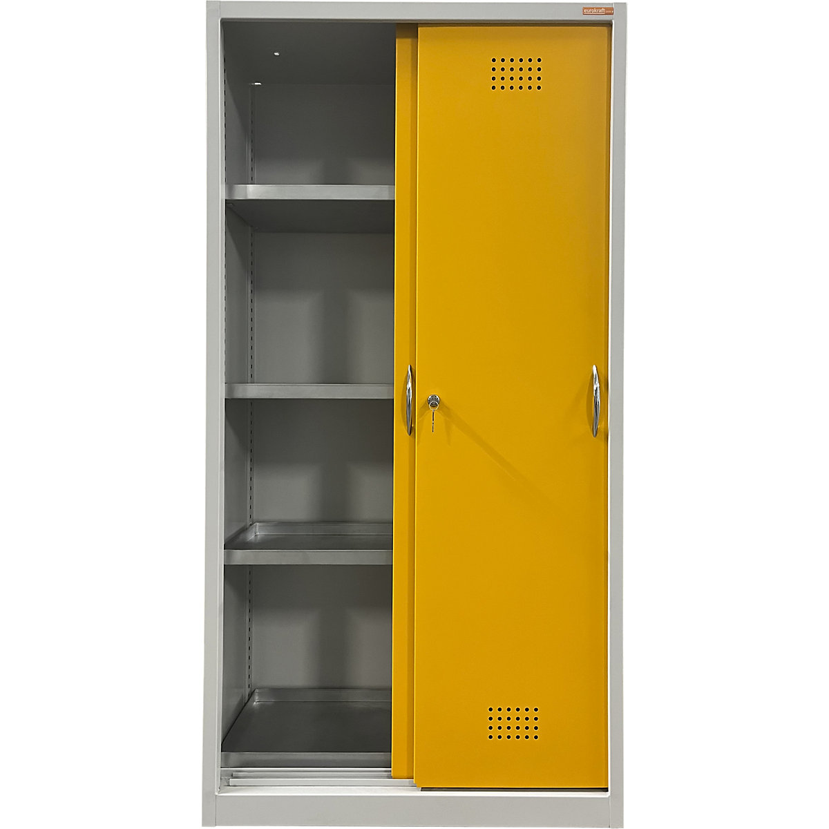 Environmental cupboard with sliding doors - eurokraft basic