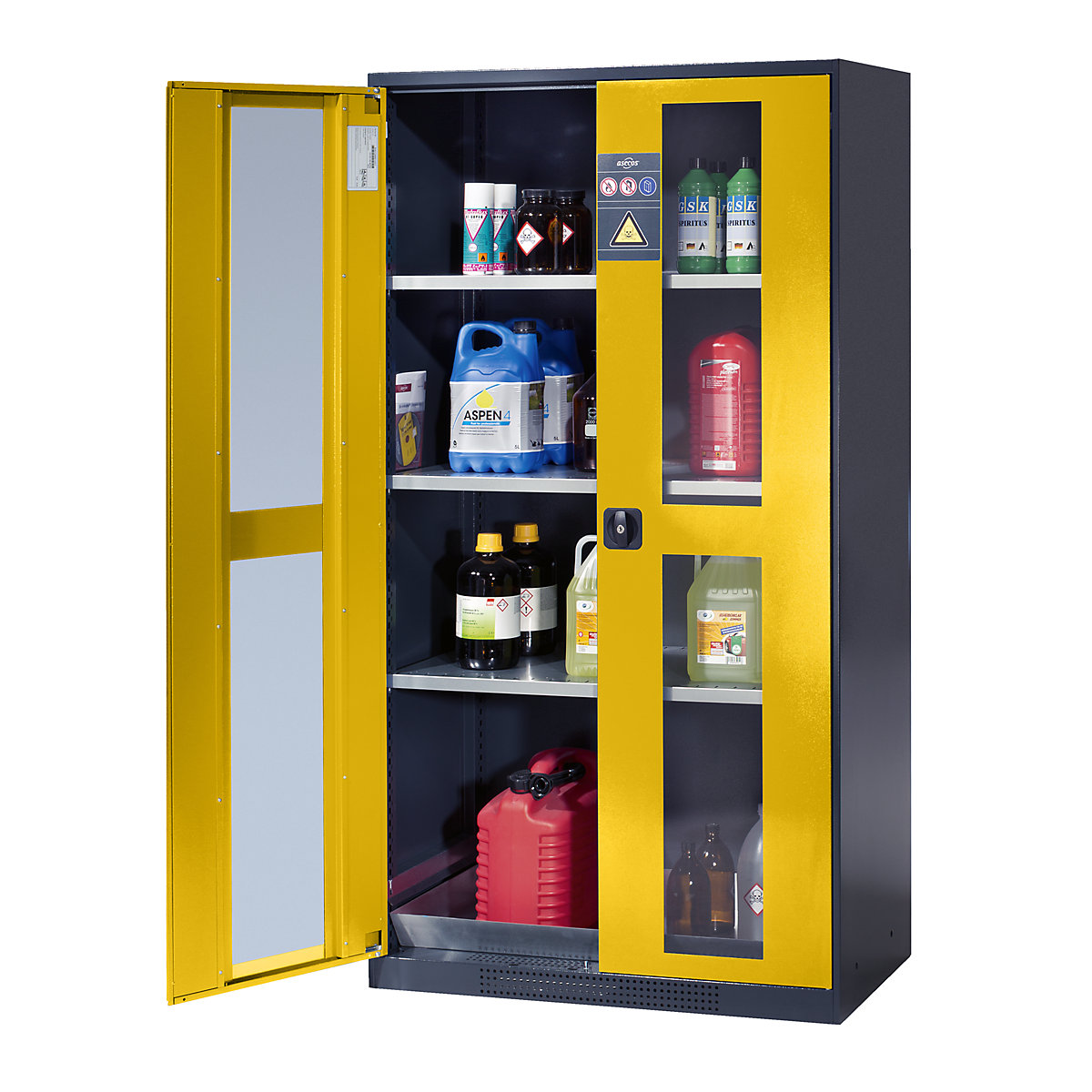 Laboratory chemical storage cupboard – asecos (Product illustration 11)-10