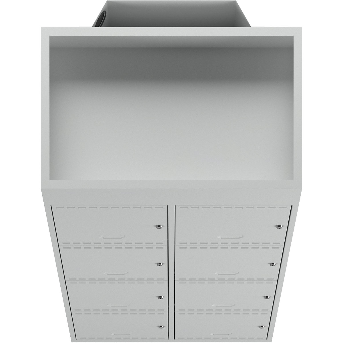 Battery charging cabinet with lockable compartments – LISTA (Product illustration 25)-24