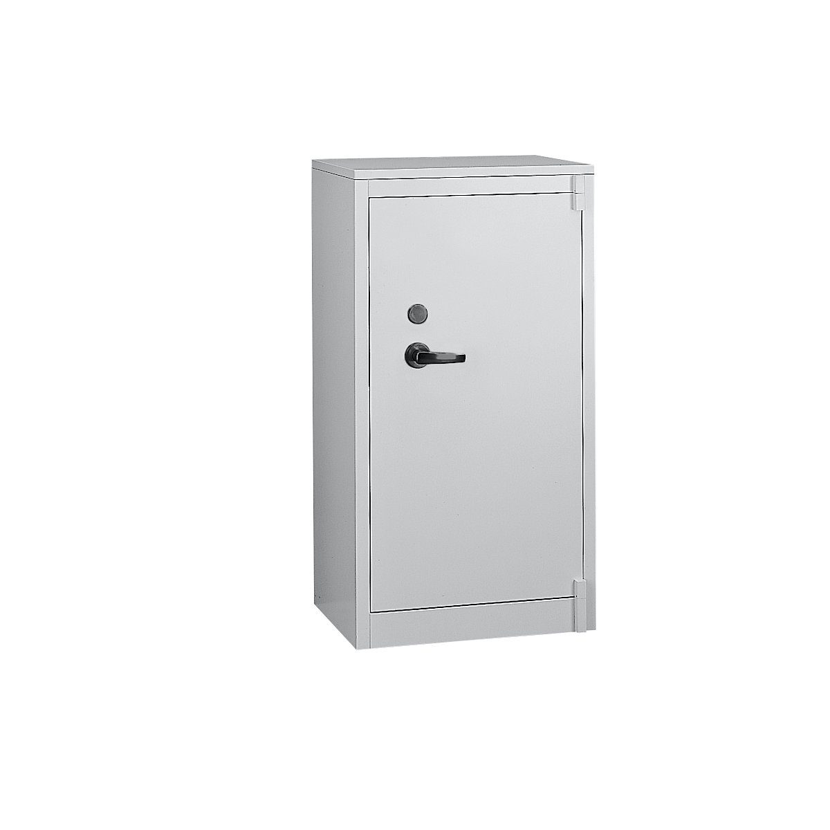 Steel cupboard, fireproof – C+P, DIN 4102 compliant, HxWxD 1226 x 650 x 500 mm, light grey-16