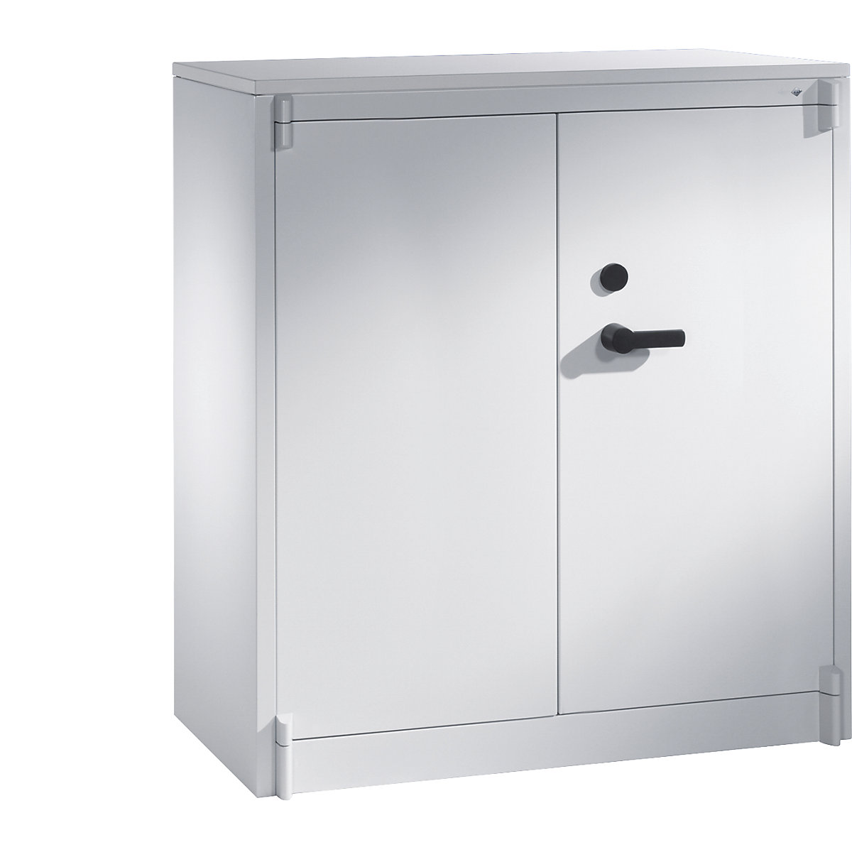 Steel cupboard, fireproof – C+P, DIN 4102 compliant, HxWxD 1226 x 1200 x 500 mm, light grey-14