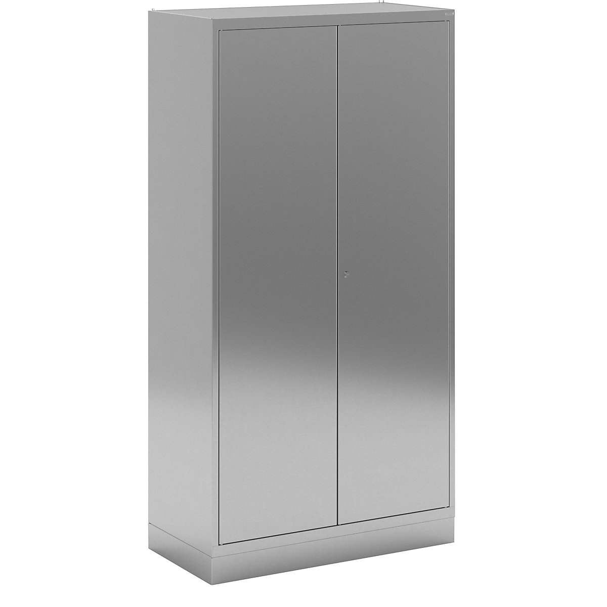 Stainless steel multi-purpose cupboard, double door cupboard, HxWxD 1950 x 1000 x 500 mm-11