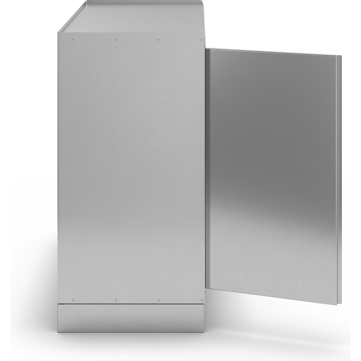 Stainless steel tool cupboard – eurokraft basic (Product illustration 5)-4