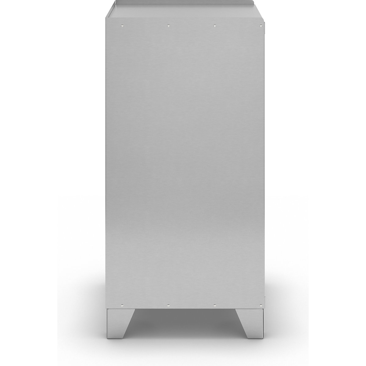 Stainless steel tool cupboard with stud feet (Product illustration 9)-8