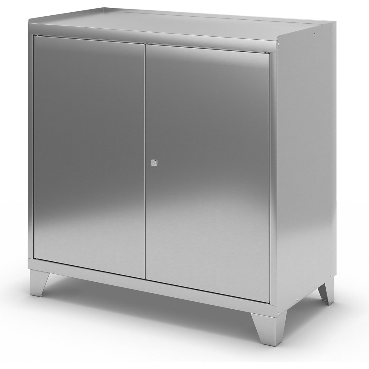 Stainless steel tool cupboard with stud feet (Product illustration 6)-5