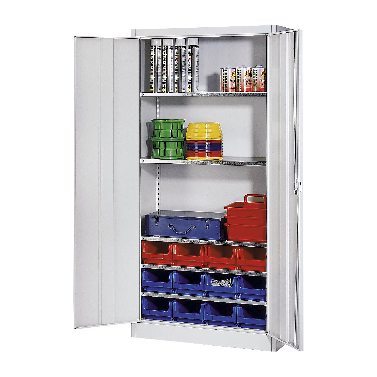 Storage cupboard, single colour – mauser (Product illustration 6)-5
