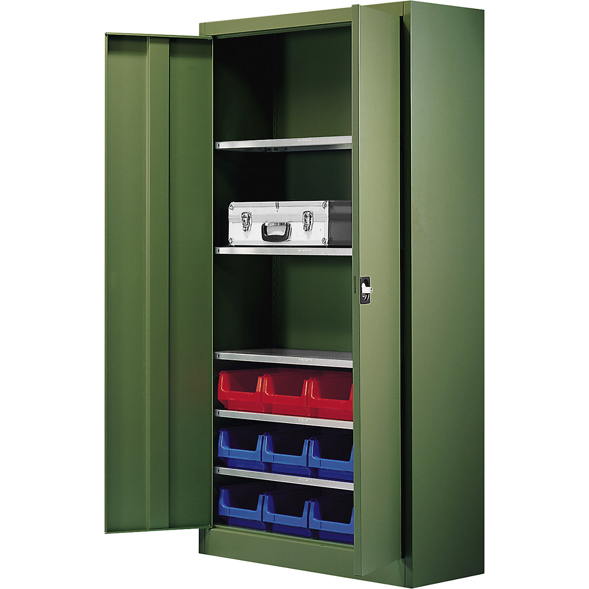Storage cupboard, single colour – mauser (Product illustration 8)-7