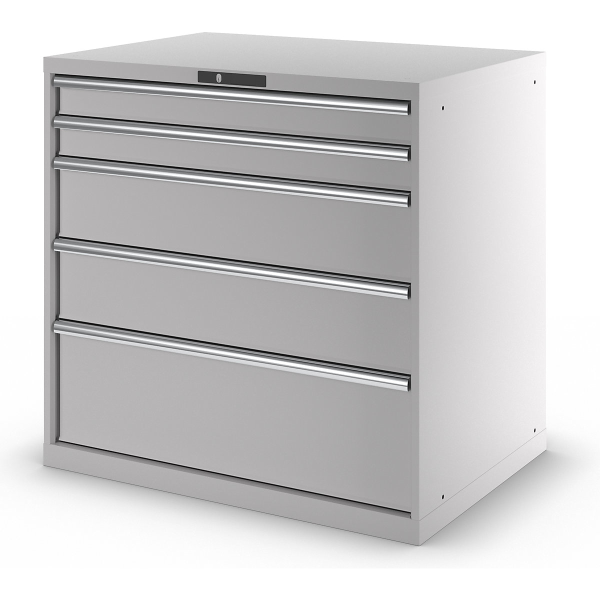 Drawer cupboard, 5 drawers – LISTA (Product illustration 2)-1