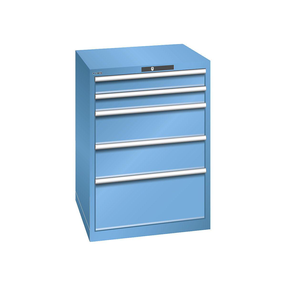 Drawer cupboard, 5 drawers – LISTA