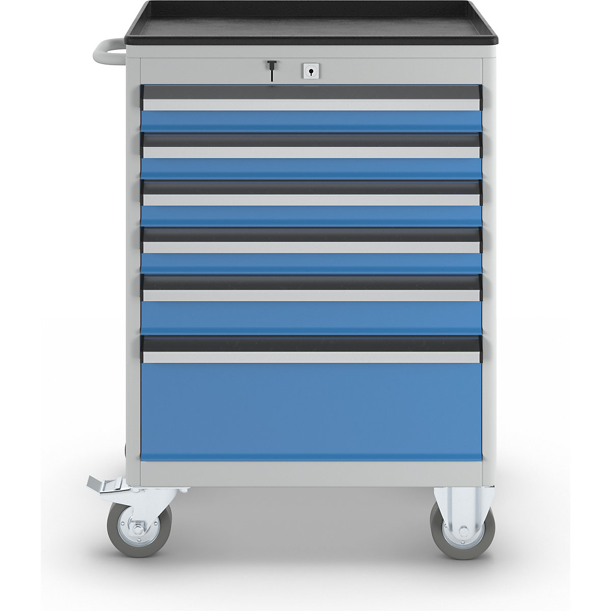 Drawer cupboard, mobile – eurokraft pro (Product illustration 4)-3