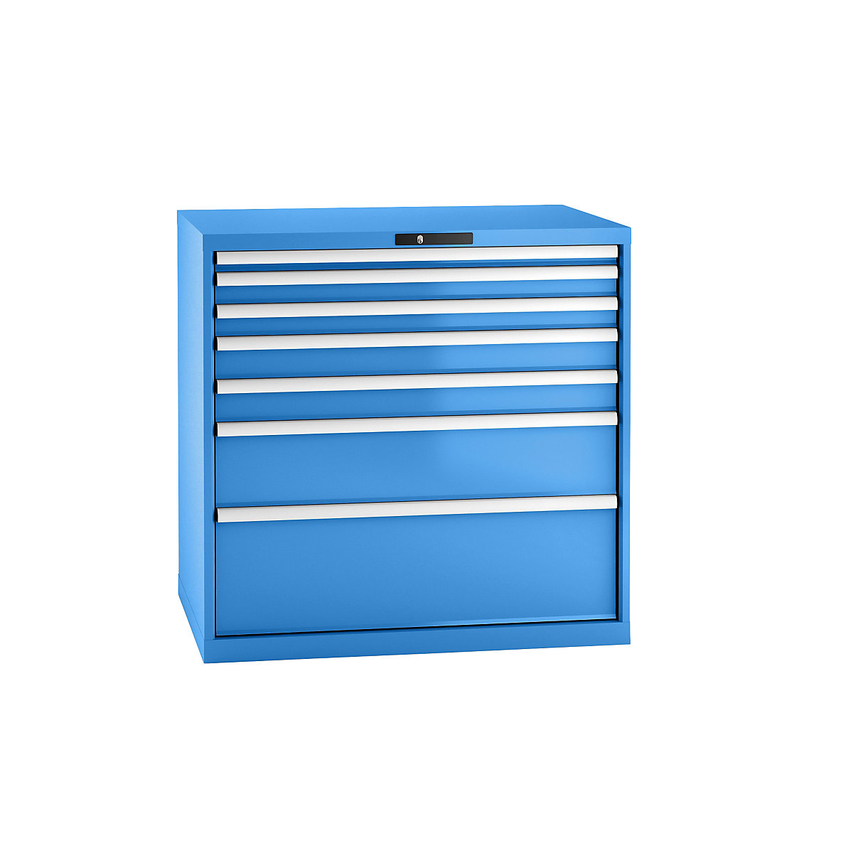 Drawer cupboard, sheet steel - LISTA