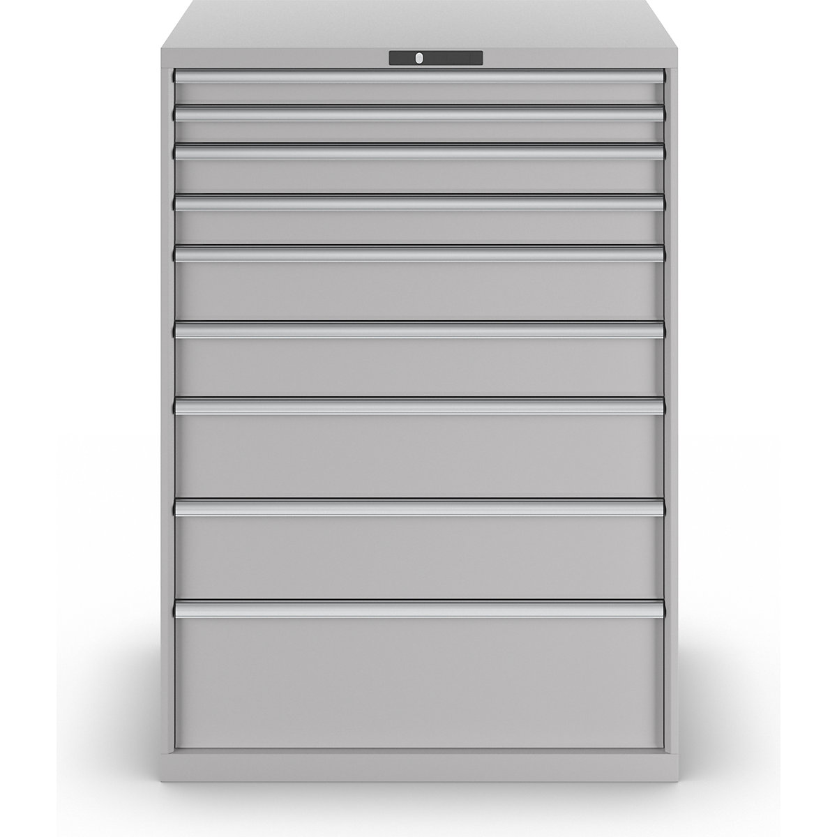 Drawer cupboard, sheet steel – LISTA (Product illustration 5)-4