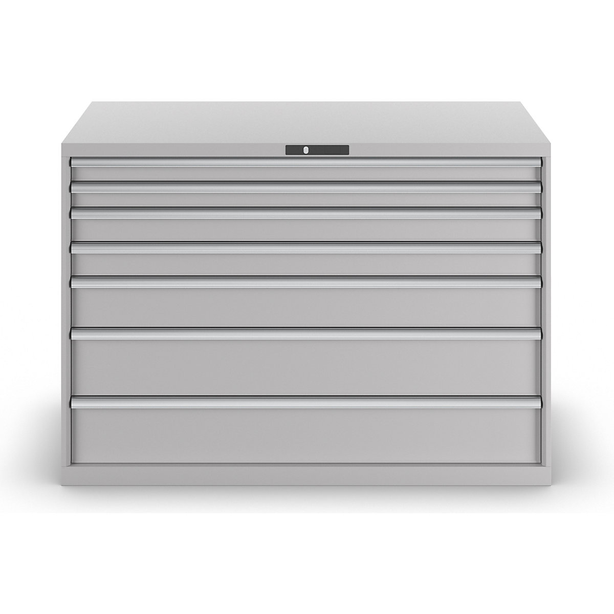 Drawer cupboard, sheet steel – LISTA (Product illustration 22)-21