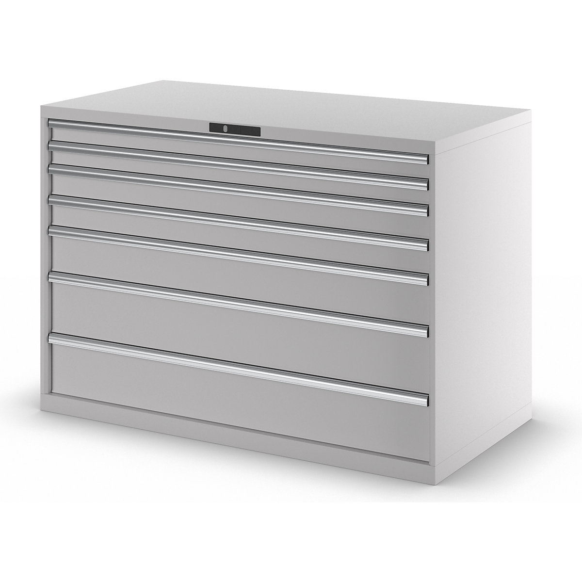 Drawer cupboard, sheet steel – LISTA (Product illustration 19)-18
