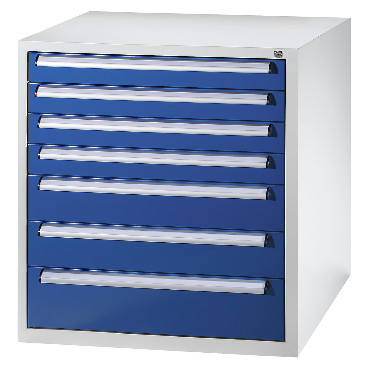 Tool cupboard – eurokraft basic, width 900 mm, height 1000 mm, drawers: 4 x 100, 2 x 150, 1 x 200 mm-6