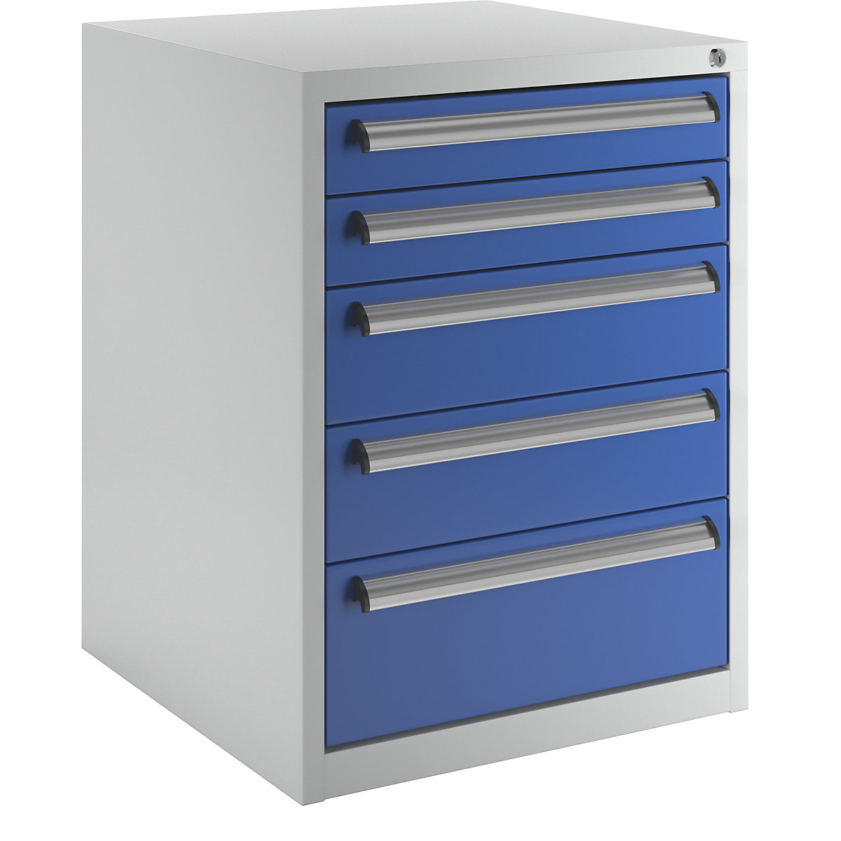 Tool cupboard – eurokraft basic, width 600 mm, height 800 mm, drawers: 2 x 100, 2 x 150, 1 x 200 mm-10