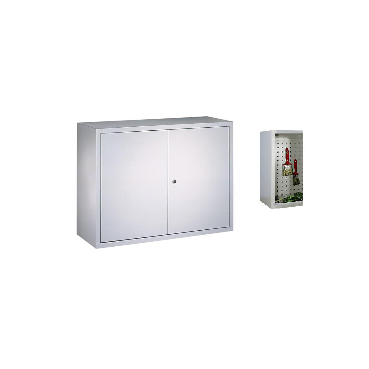 Wall mounted cupboard, height 600 mm – Pavoy (Product illustration 17)-16