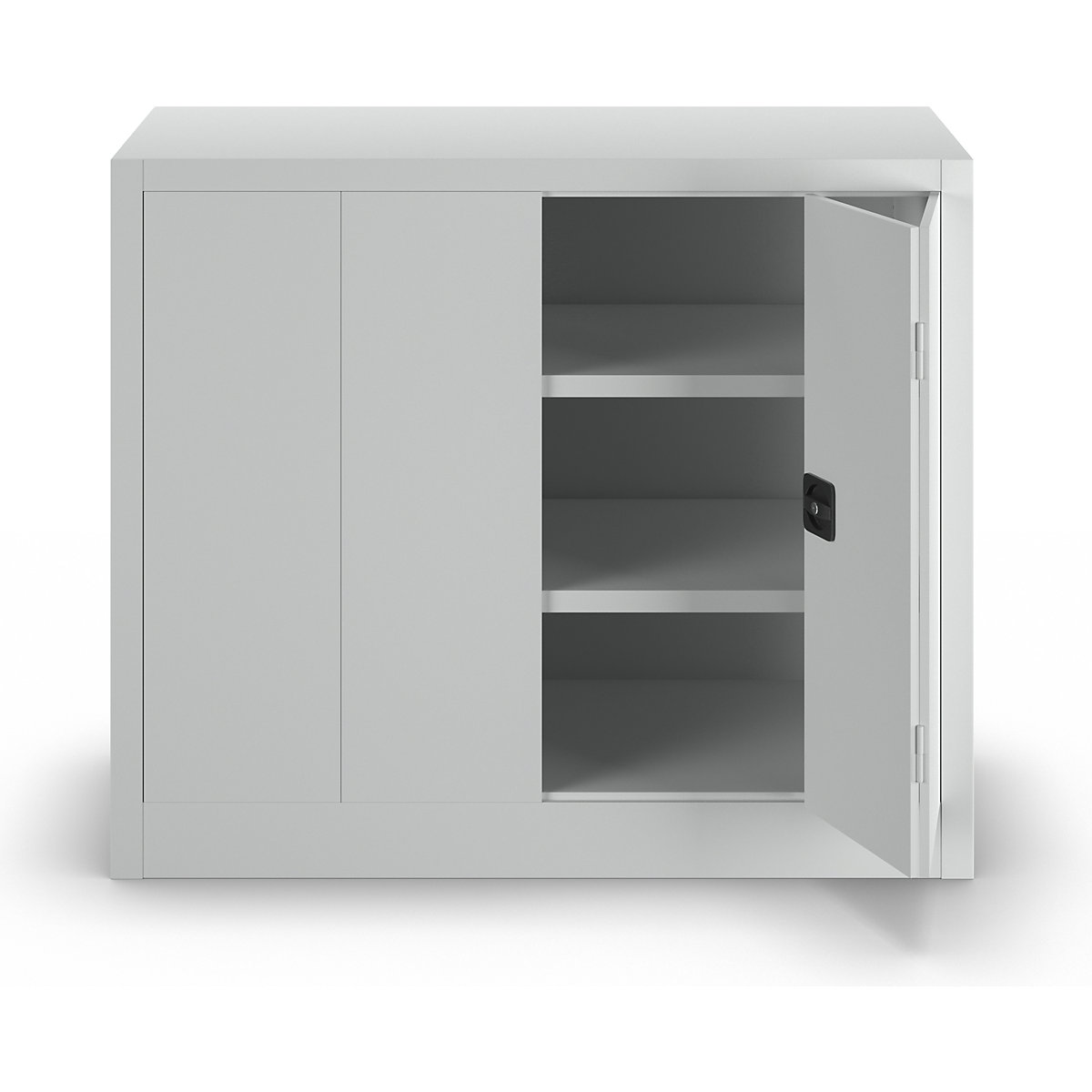 Cupboard with folding doors, height 1000 mm – Pavoy (Product illustration 7)-6