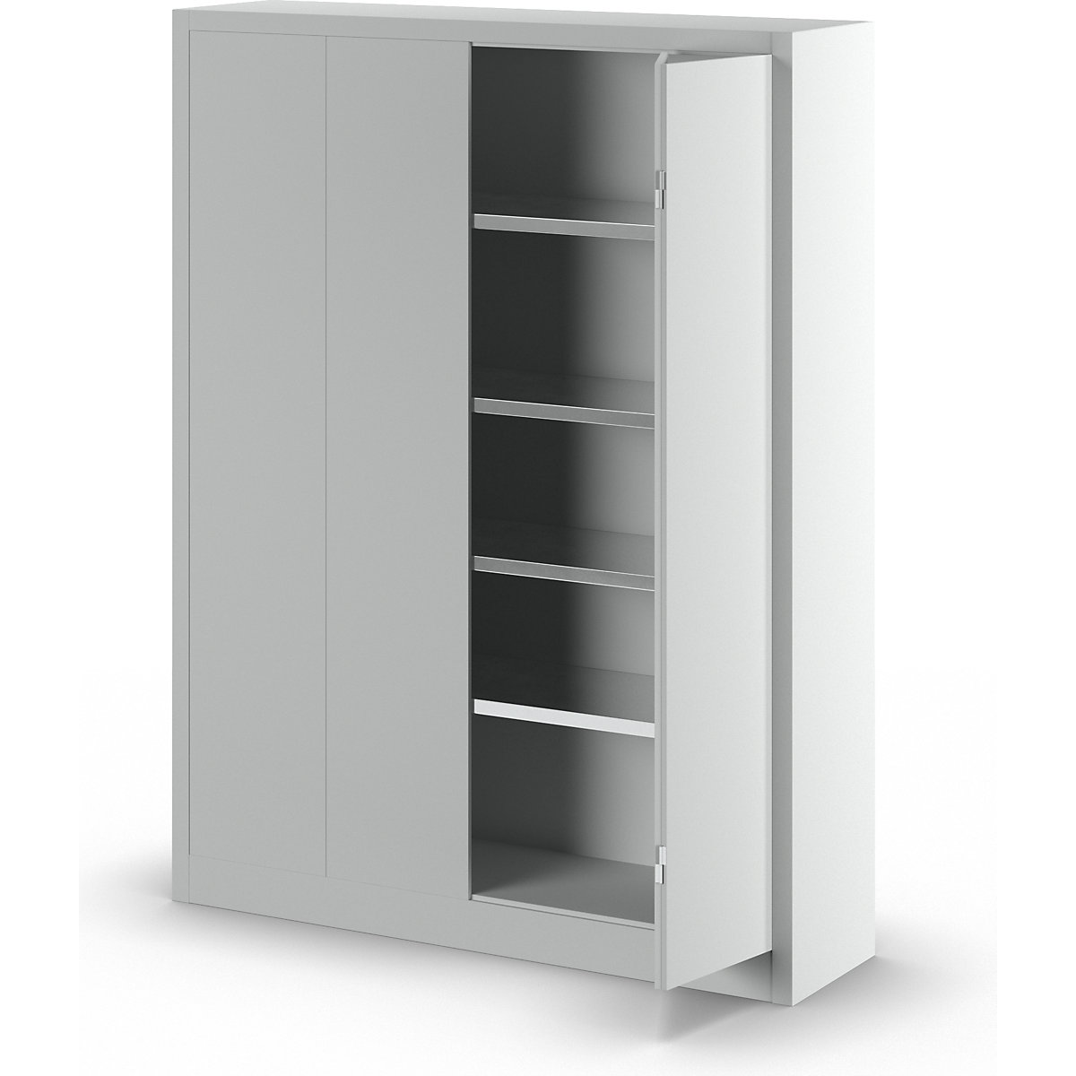 Cupboard with folding doors, height 1950 mm – Pavoy (Product illustration 4)-3