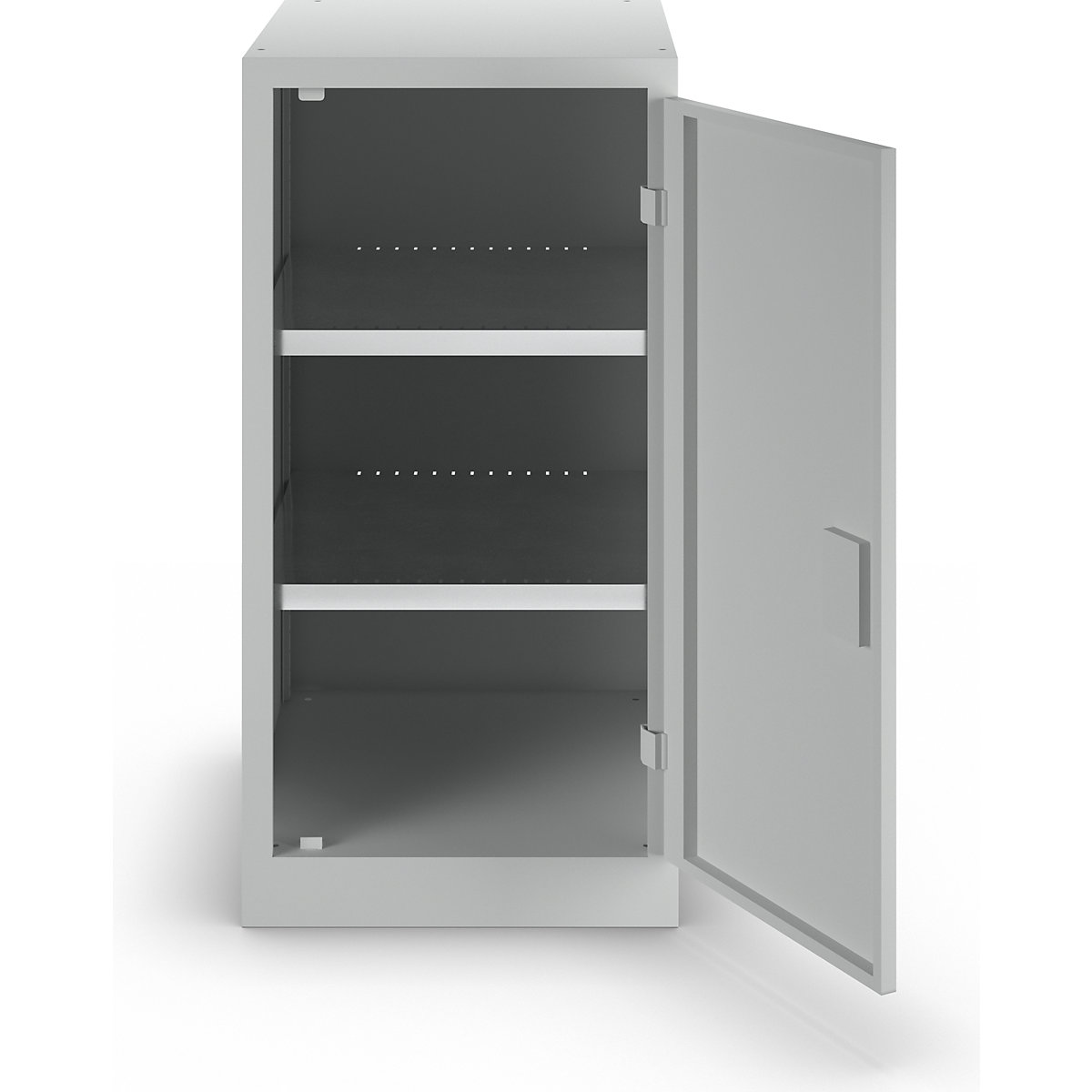 Double door cupboard, 2 shelves – LISTA (Product illustration 8)-7