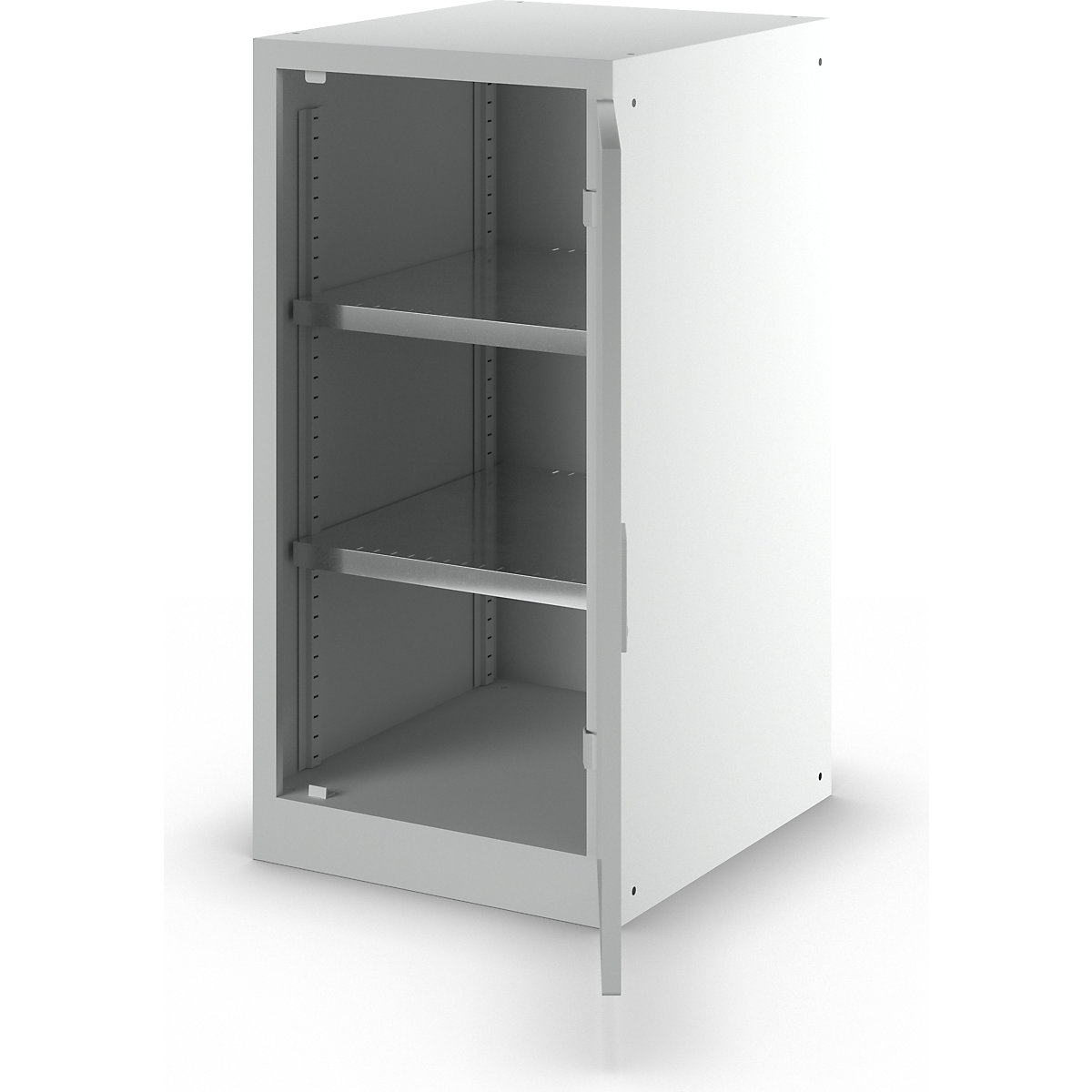 Double door cupboard, 2 shelves – LISTA (Product illustration 8)-7