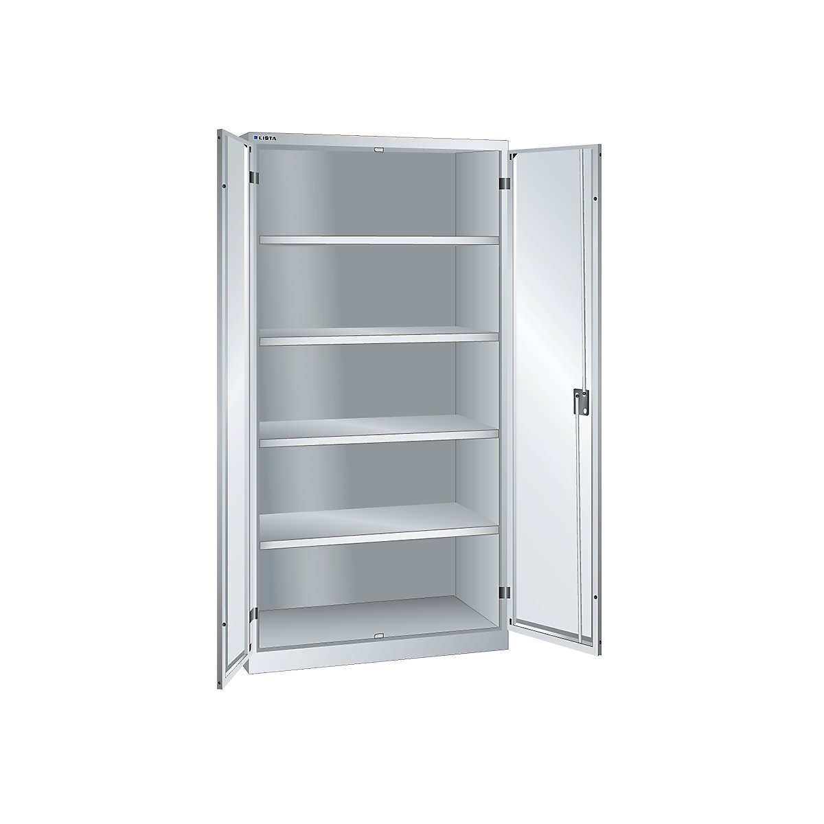 Double door cupboard, HxWxD 1950 x 1000 x 580 mm – LISTA (Product illustration 9)-8
