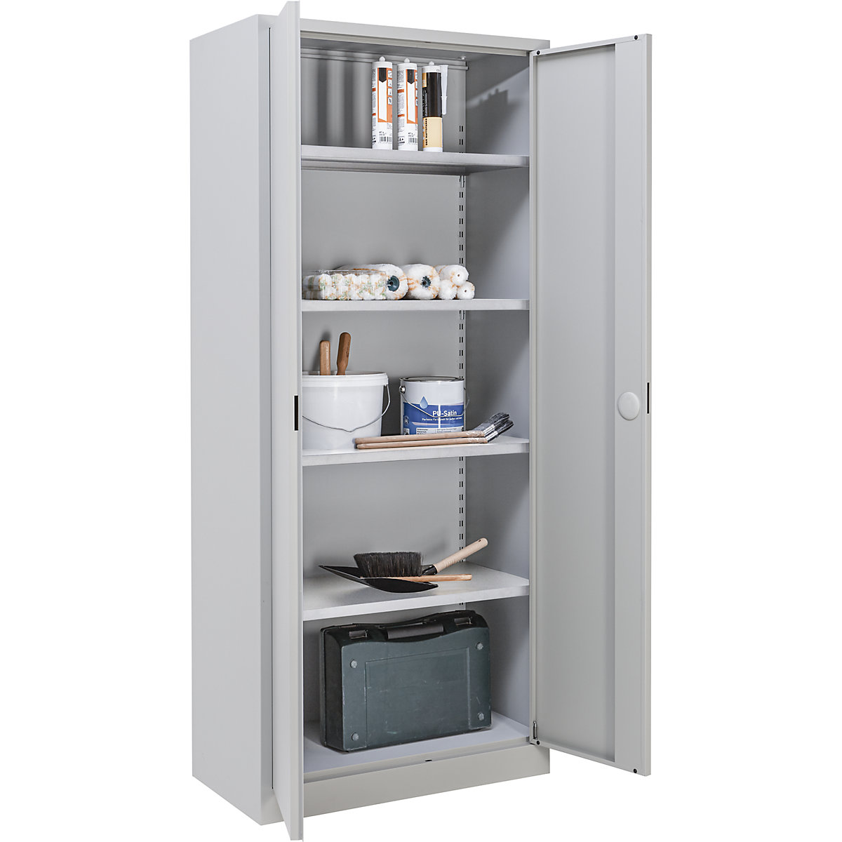 Double door cupboard - eurokraft basic