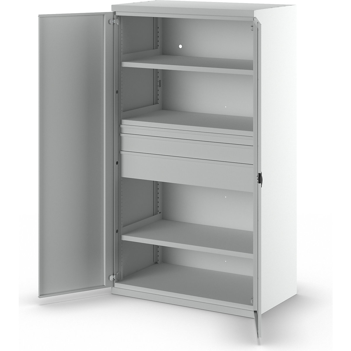 Heavy duty cupboard made of steel – eurokraft pro (Product illustration 9)-8