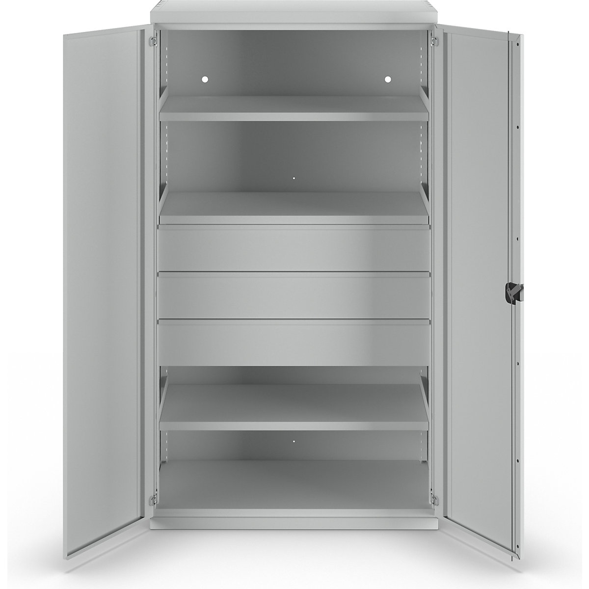 Heavy duty cupboard made of steel – eurokraft pro (Product illustration 12)-11