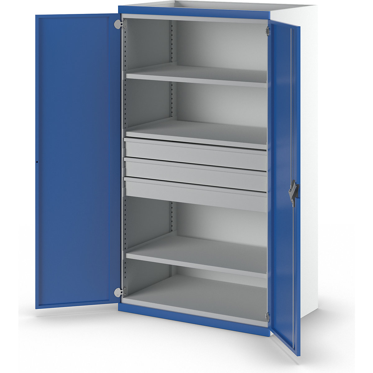 Heavy duty cupboard with 3 shelves – ANKE (Product illustration 6)-5