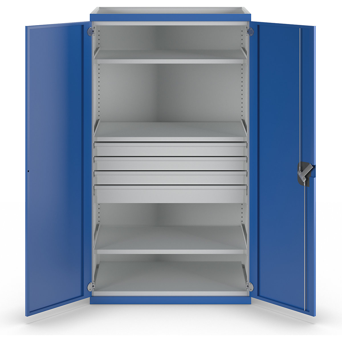 Heavy duty cupboard with 3 shelves – ANKE (Product illustration 5)-4